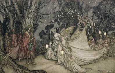 Das Treffen von Oberon und Titania