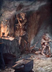 Das Schmieden von Nothung, 1924