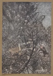 Auf und ab, auf und ab, Kobold, führe sie auf und ab