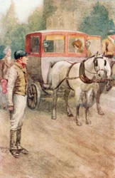 Illustration für Northanger Abbey von Jane Austen