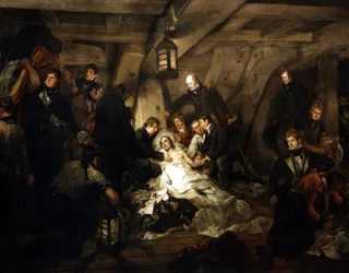 Der Tod von Admiral Lord Nelson, 1805 1807
