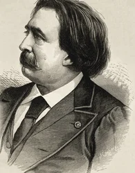 Dore, Paul Gustave (1832-1883). Romantik. Radierung
