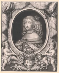 Infantin von Spanien Maria Theresa (Druck)