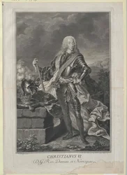 König von Dänemark Christian VI.