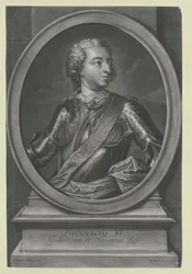 König von Frankreich Ludwig XV