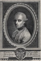 Leopold II., Heiliger Römischer Kaiser - Porträt von Peter Leopold von Habsburg-Lothringen, Großherzog der Toskana und deutscher Römischer Kaiser