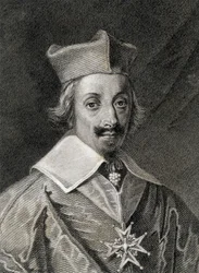 Porträt von Kardinal Richelieu
