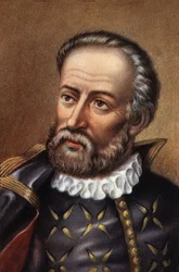 Porträt von Fernand de Magellan, portugiesischer Navigator