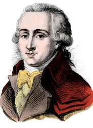 Porträt von Georges Couthon, französischer Politiker