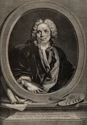 Porträt von Louis Galloche, französischer Maler