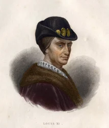 Porträt von Ludwig XI. (1423 - 1483), König von Frankreich