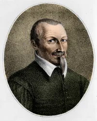 Porträt von Olivier De Serres, französischer Agronom