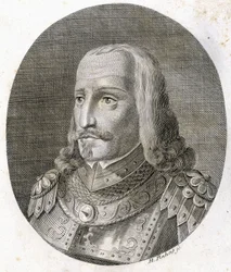 Porträt von Rudolf I. von Habsburg, Herr der almanischen Schweiz, jetzt deutscher Kaiser