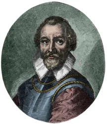 Porträt von Sir Martin Frobisher, englischer Seemann