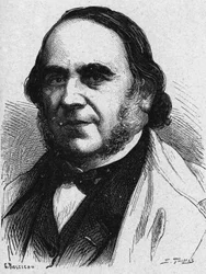 Porträt von Victor Coste, französischer Biologe, der an der Embryologie arbeitete