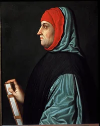 Porträt des Dichters Francesco Petrarca