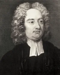 Jonathan Swift (1667-1745). Irischer Geistlicher und satirischer Schriftsteller. Porträt als Dekan der St. Patrick