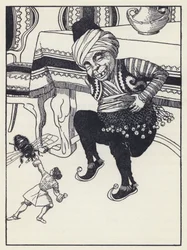 Illustration für Gullivers Reisen von Jonathan Swift