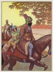 Illustration für Gullivers Reisen von Jonathan Swift