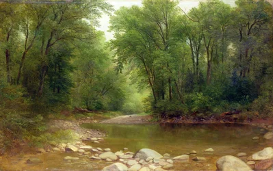 Ein Bach in den Catskill Mountains, 1867