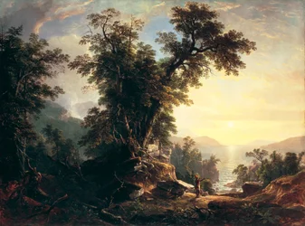 Die Vesper der Indianer, 1847