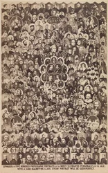 Über fünfhundert fotografische Porträts der berühmtesten Persönlichkeiten, ca. 1864