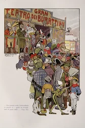 Illustration aus Pinocchio