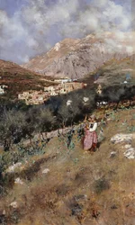 Blick auf Capri
