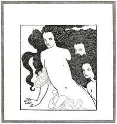 Die Komödie des Rheingolds, Frontispiz 1872