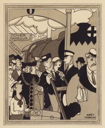 Ein Londoner Bahnhof