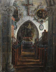 Innenraum, Dale Kirche, Luster