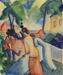 Begrüßung am Thunersee, 1913