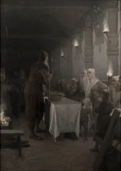 Frithiofs Saga: Frithiof am Hof von König Ring
