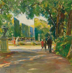 Im Park des Schlosses Schönbrunn