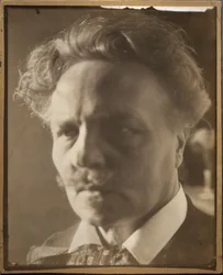 Selbstporträt von August Strindberg