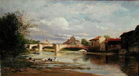 Brücke mit Enten, 1872