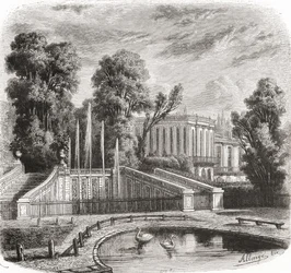 Le Petit Trianon in Versailles, Frankreich, 19. Jahrhundert
