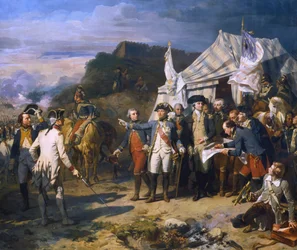 Belagerung von Yorktown, 1781 um 1836