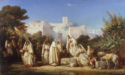 Der Brunnen der Kasbah in Tanger