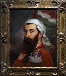 Giuseppe Garibaldi nach der Schlacht von Morazzone am 5. August 1848