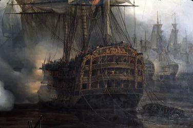 Schlacht von Trafalgar (Detail)