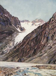 Frankreich: Der Glacier Blanc des Mt Pelvoux