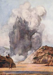 Der Schwarze Geysir, Neuseeland