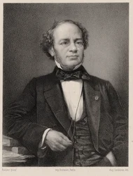 Porträt des Komponisten Jacques Fromental Halévy 1799-1862