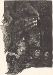 Atelier de magisserie aux Gobelins, veröffentlicht 1901