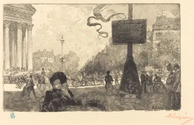 Ecke der Rue Royale (Coin de la rue royale)