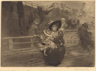 Abfahrt nach Greenwich