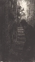 Skulpturtreppe Rue Boutebrie, 1901