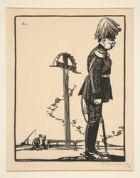 Der Kaiser von Österreich, aus „Der Krieg von 1914“, erste Serie, Nr. 1