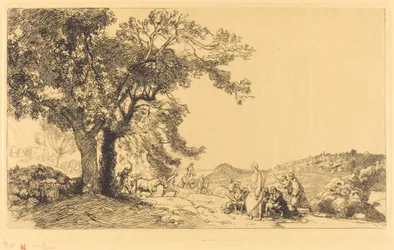 Der Christus am Palmsonntagmorgen